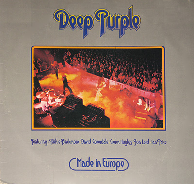 DEEP PURPLE  - Made in Europe (USA) album front cover